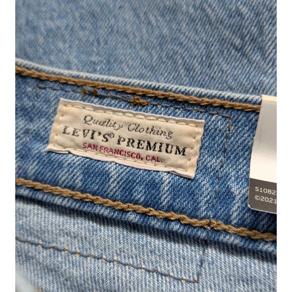 Levis Womens 70s High Flare Jeans Light Blue Size 29x32 NEW - Picture 9 of 11